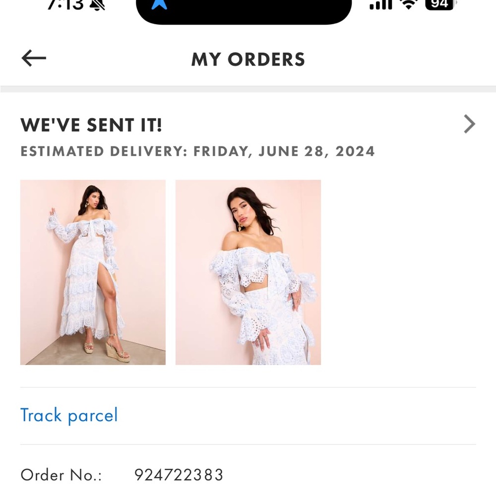 ASOS White Ruffled Tiered Maxi Dress Off-Shoulder
